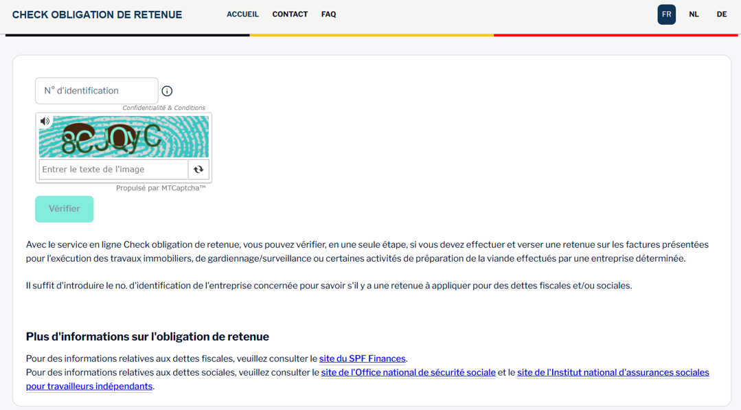 Screenshot showing how to check a enterprise's status based on its business number.
