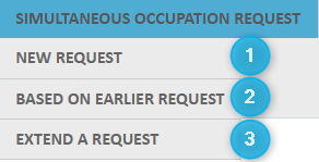New Request - Confirmation Confirmation screen for a new and saved posting request